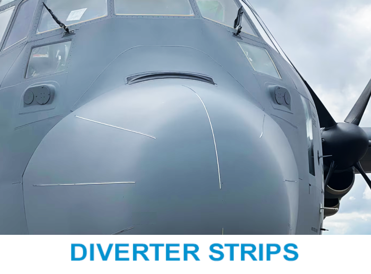 lightning diverter strips