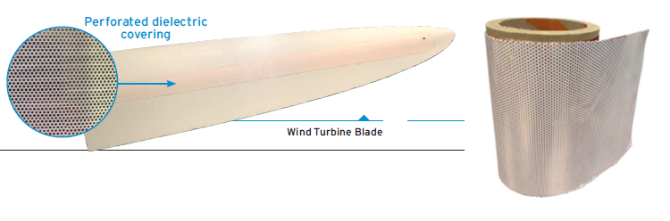 ShockTape (tm) provides robust lightning protection for wind turbine blades
